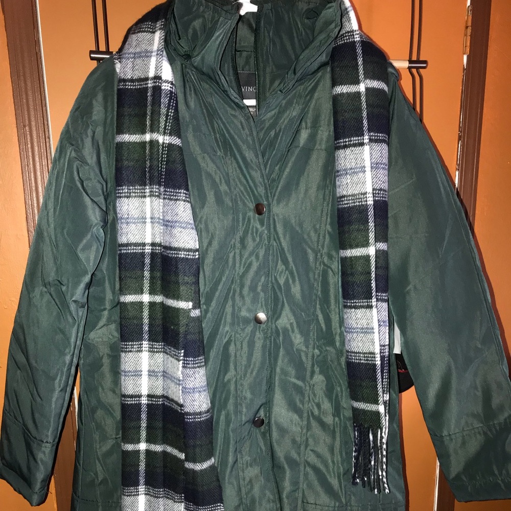 Scarf coat